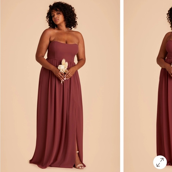 Chic Wine Maxi Dress - Picture 3 of 7
